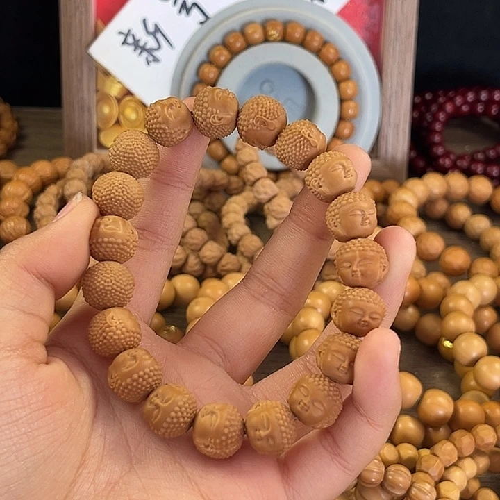 手***掐吊坠猴头核桃全品宝宝佛