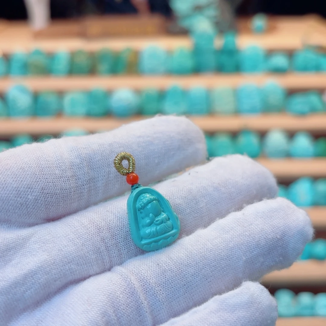 绿松石未镶嵌配饰