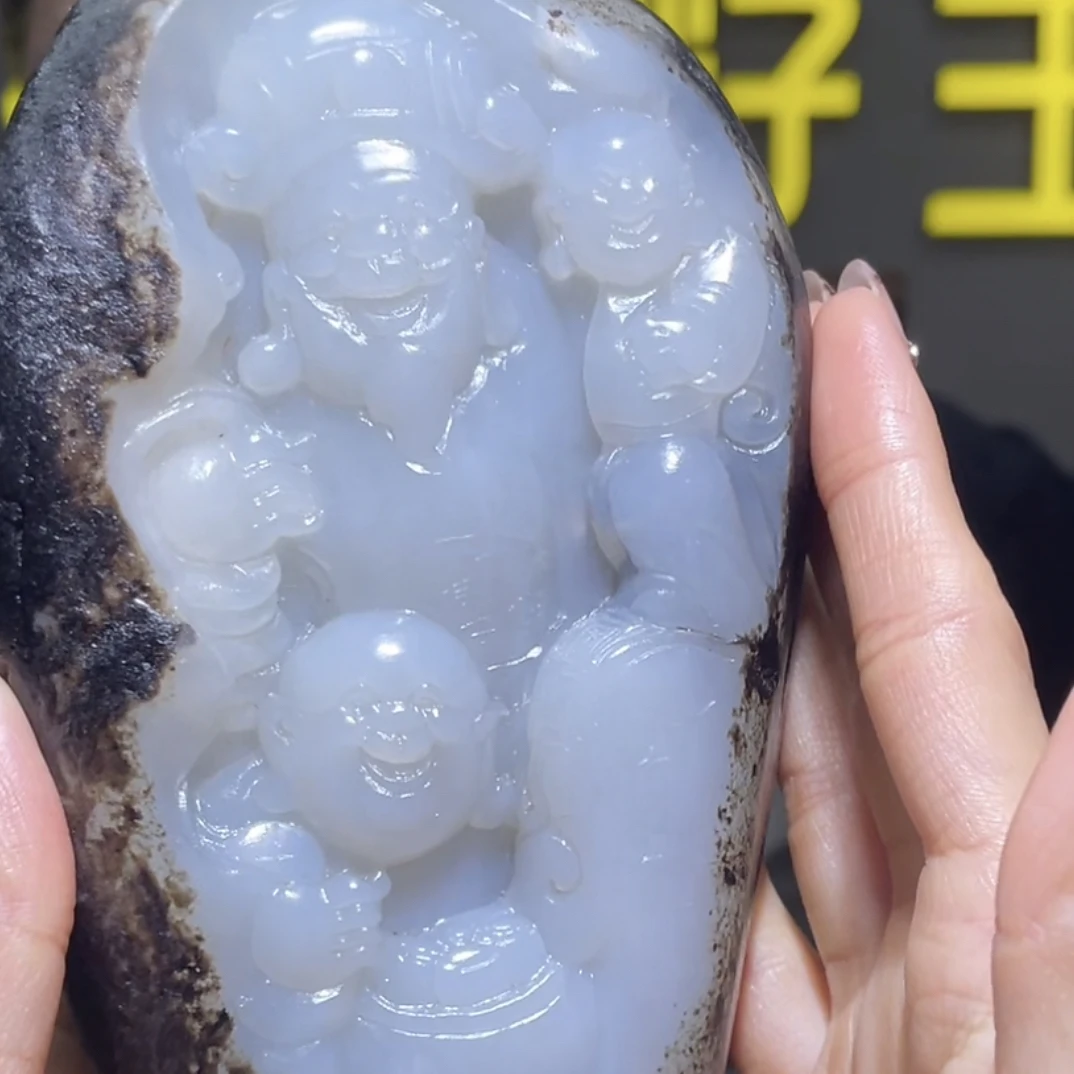 和田玉摆件首饰珠宝拍一发一
