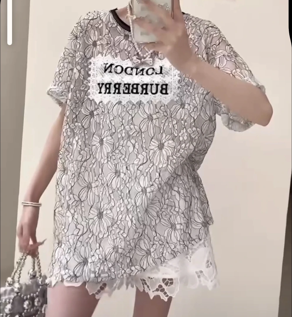 【公主屋】提花镂空上衣266