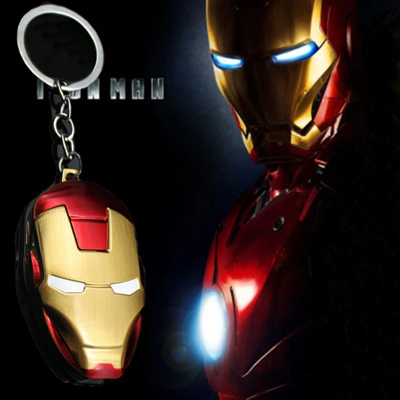 稀奇古怪个性搞怪钢铁侠头盔充电防风创意复仇者联盟钥匙扣打火机