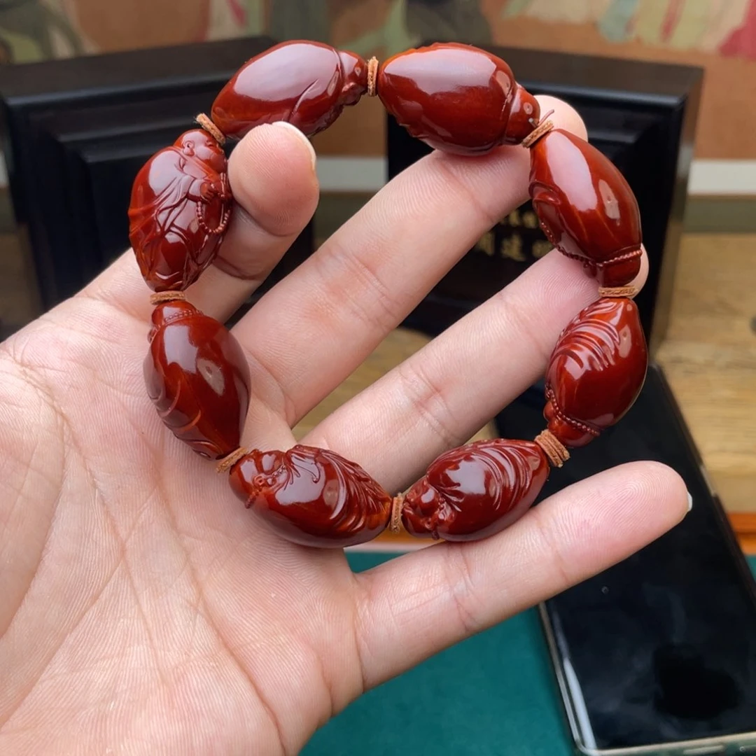 橄榄核吊坠雅*修弥勒表弟回血1.8