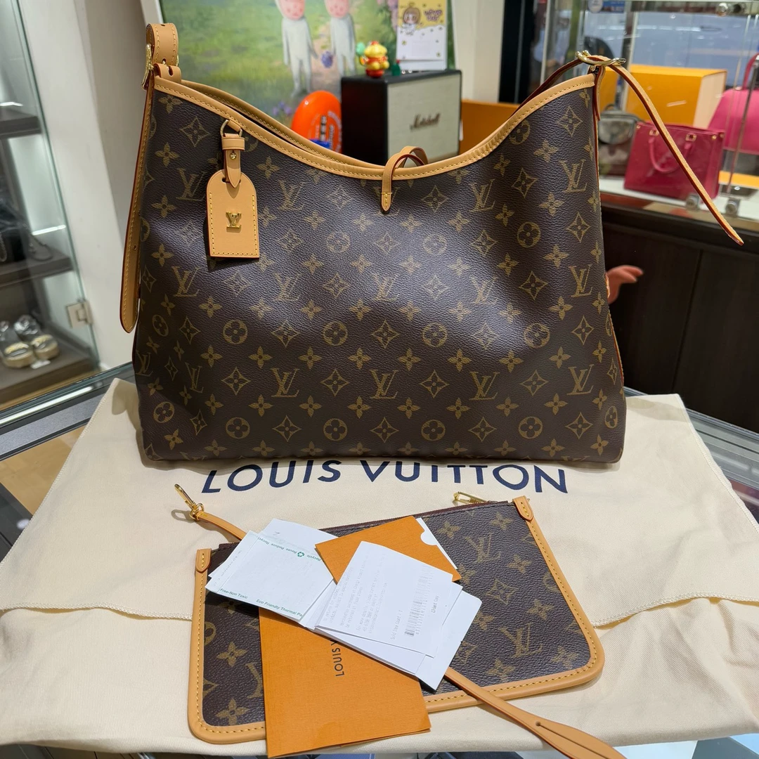 95新 LOUIS VUITTON PARIS 12354382/KIKIFIFI/中号carryall