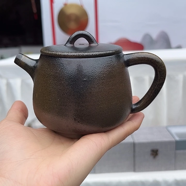柴烧手工茶壶荣昌原矿
