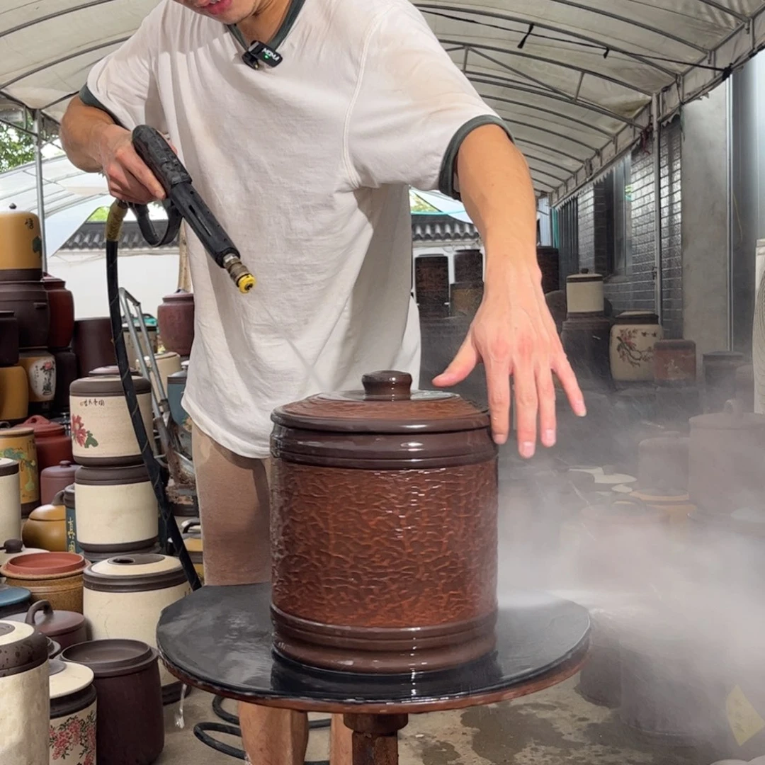 紫砂茶叶罐8 饼茶叶罐