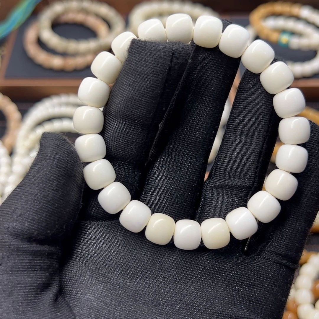 白玉菩提手串L*?10✖️9桶珠