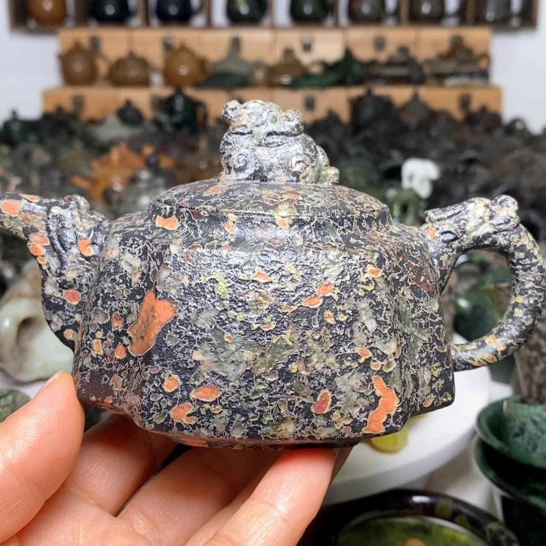 梅花玉高品缠丝料龙尊壶240cc