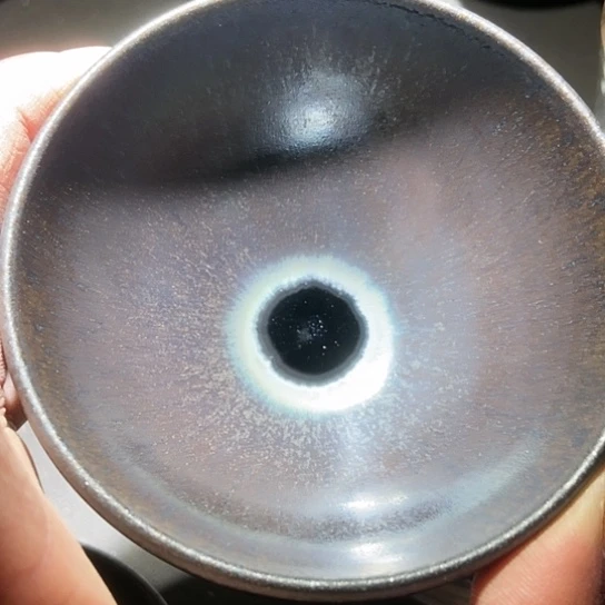 茶盏｀**涅563 建阳建窑建盏微瑕