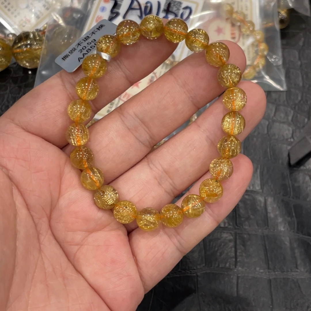 未镶嵌手链水晶aaa0362钛晶