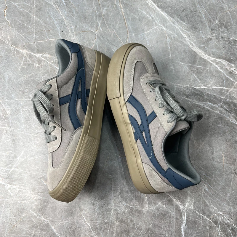 鞋子男款国潮低帮夏季透气男士帆布鞋韩版潮流百搭时尚休闲板鞋男