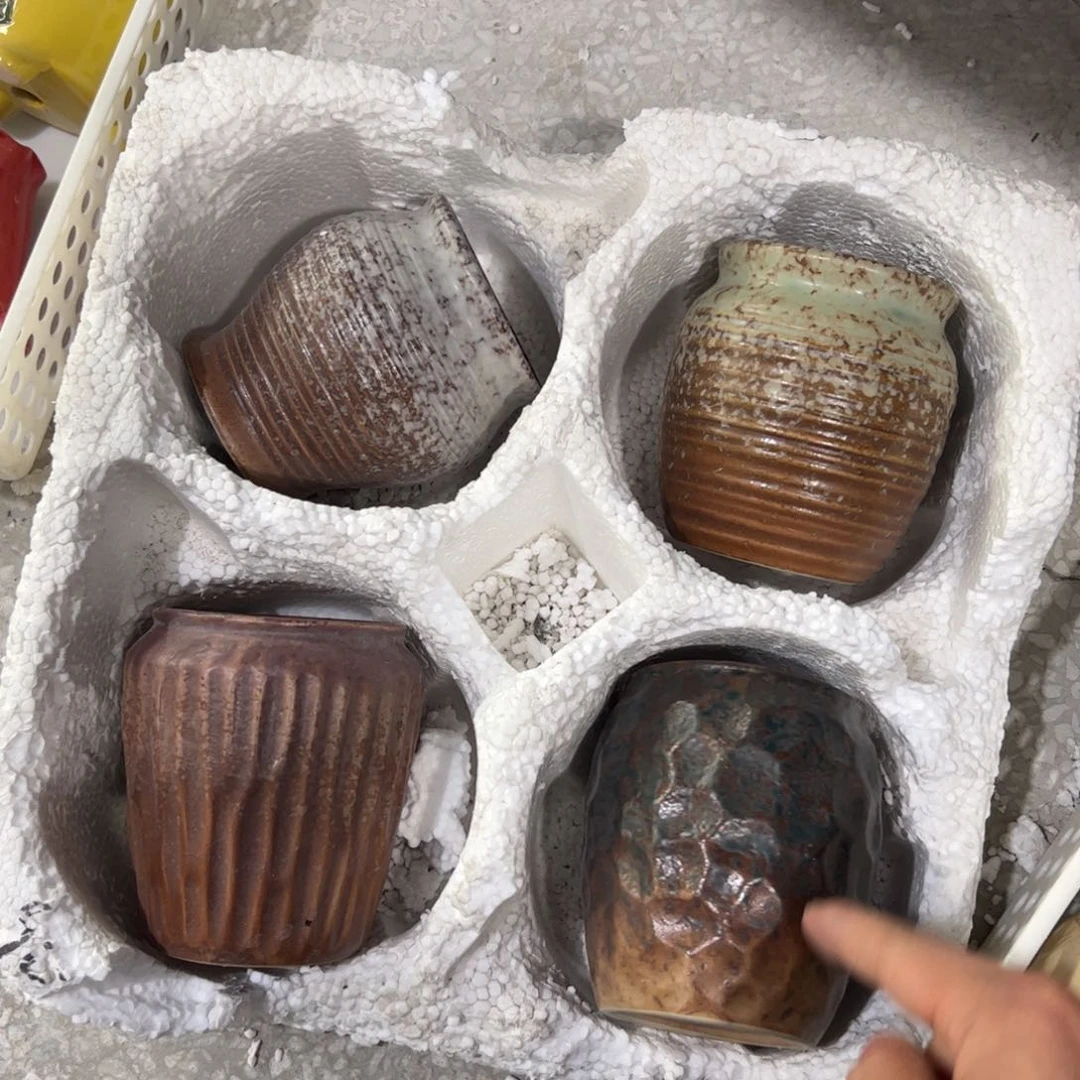 陶瓷陶瓷多肉花盆@@1575