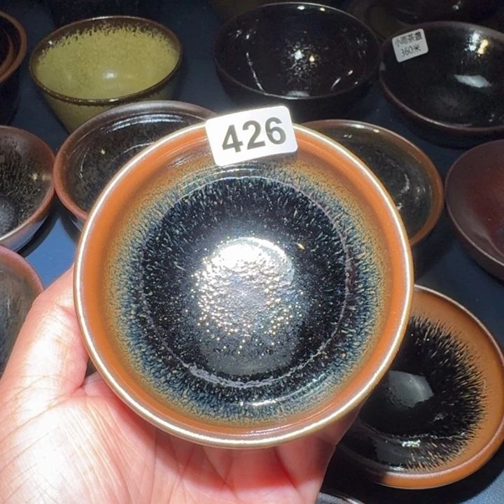 小雨茶盏手工柴烧