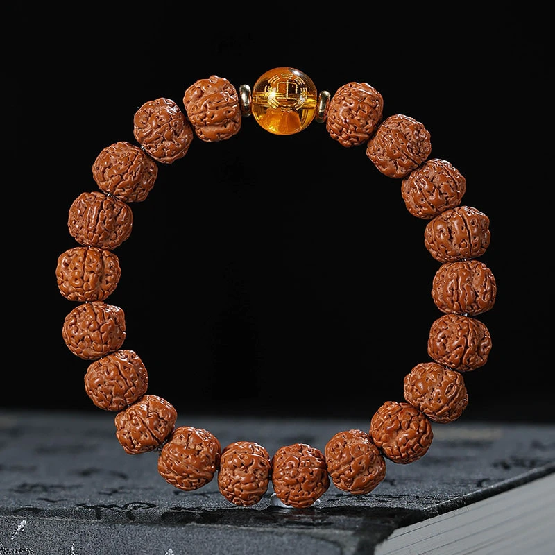 非金属木质手链 【直播专属价】A169尼泊尔金刚菩提手串男女单圈五