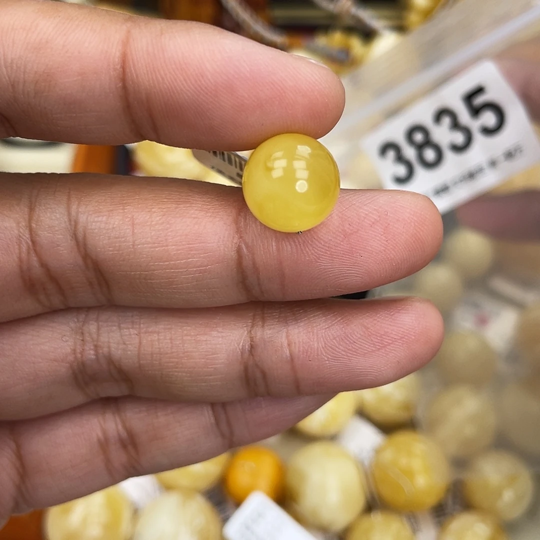 蜜蜡未镶嵌珠宝奇石粉12