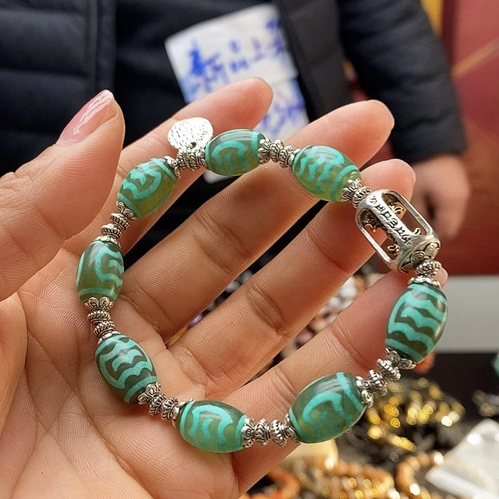 玛瑙/玉髓合金颈饰