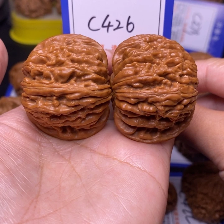 把件文玩核桃43四座楼c426