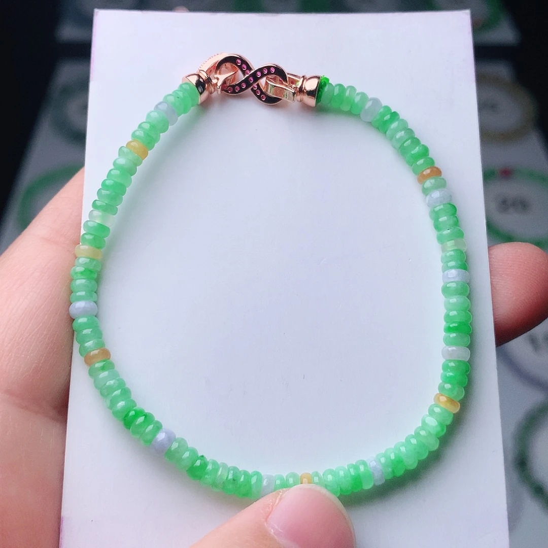 翡翠未镶嵌手链翡翠