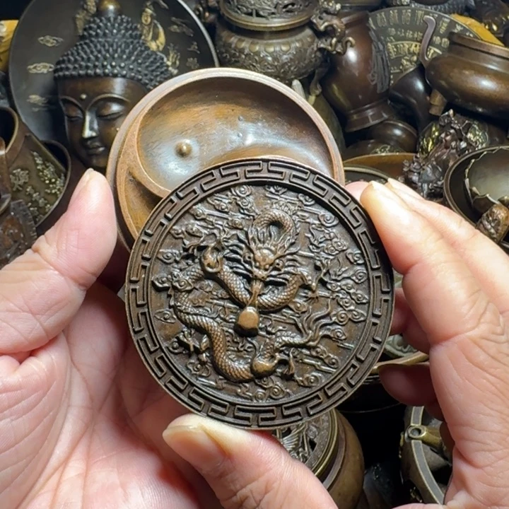 铜器摆件收收藏藏