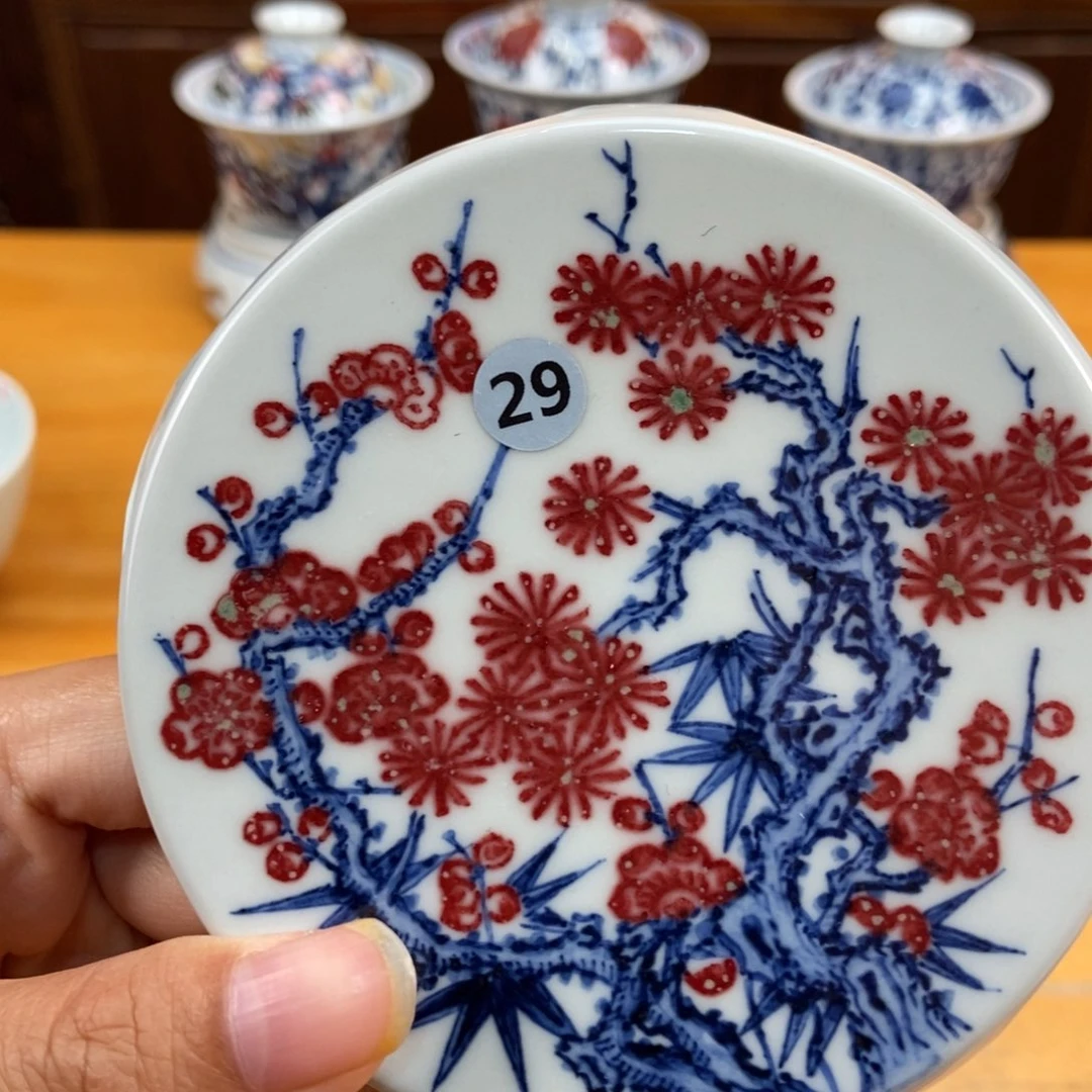 手绘现代茶具非古董