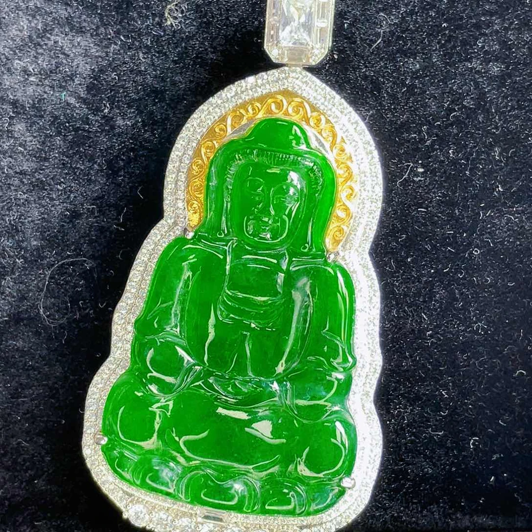 翡翠吊坠(不含链)未镶嵌