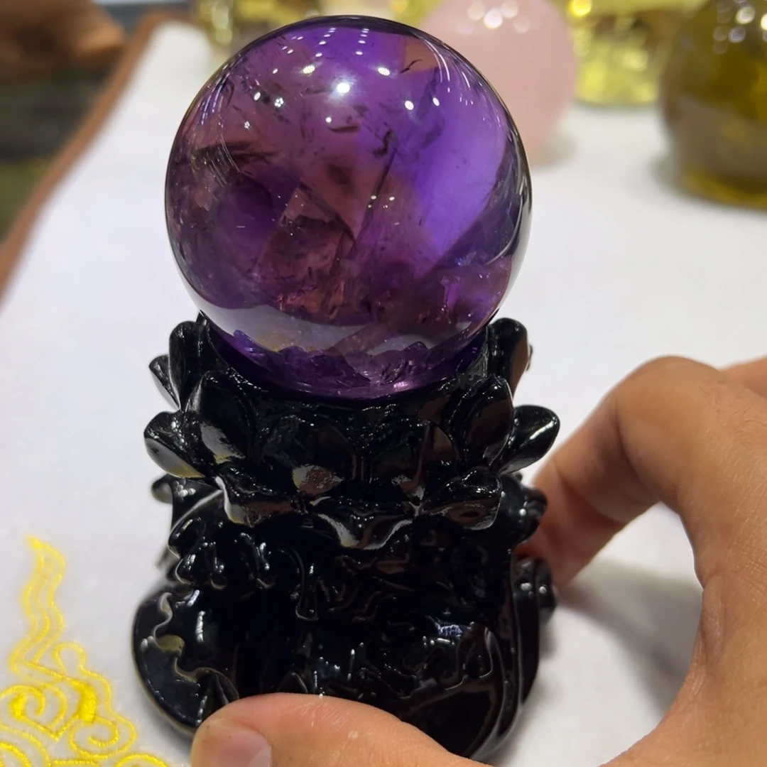 羽***郎水晶珠宝半成品未镶嵌