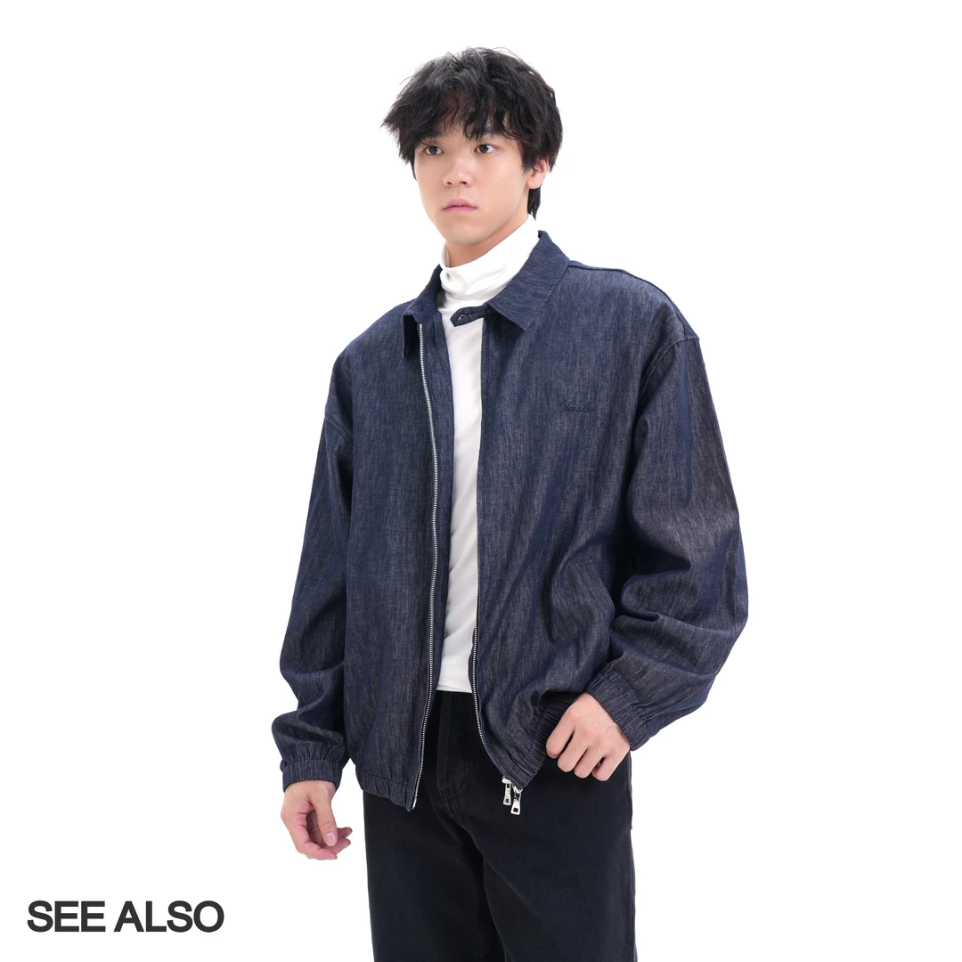 SEE ALSO『国王的礼物』原麻飞行夹克外套宽松百搭男女款LD4166