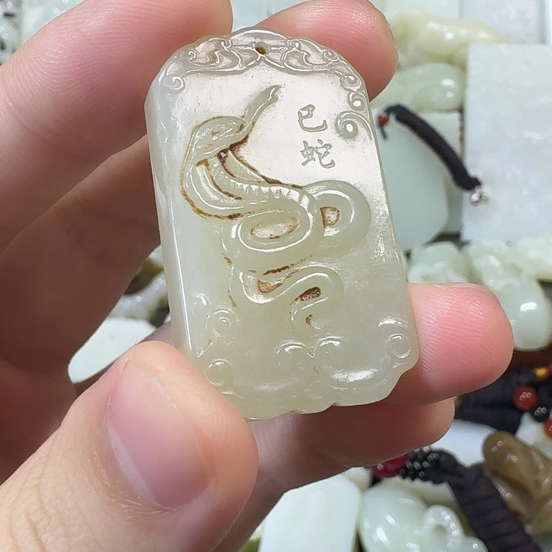 和田玉未镶嵌摆件