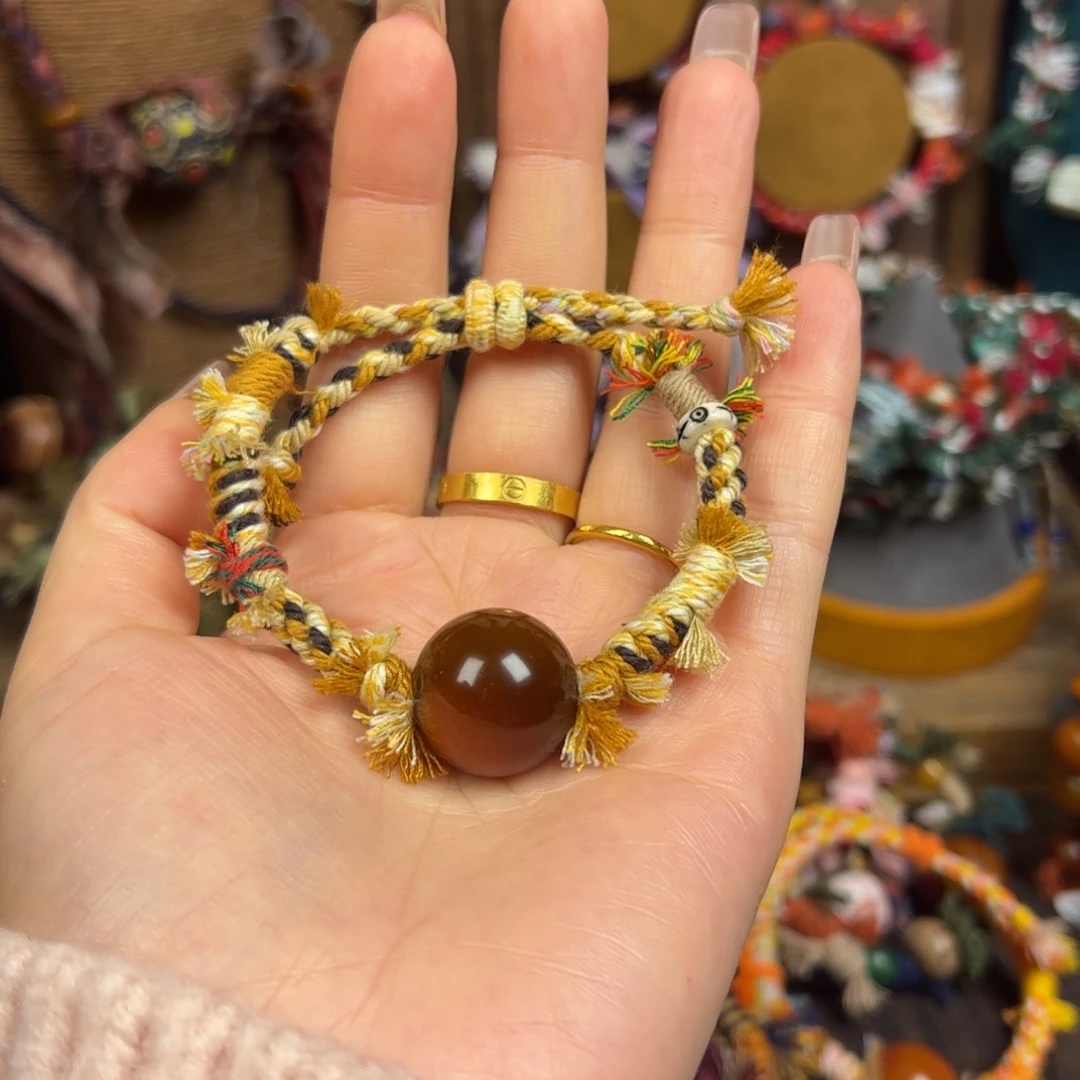 玛瑙/玉髓未镶嵌颈饰手绳