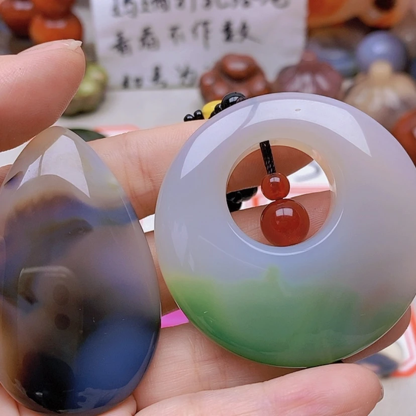 【闪购商品】未镶嵌玛瑙/玉髓珠宝半成品人****！
