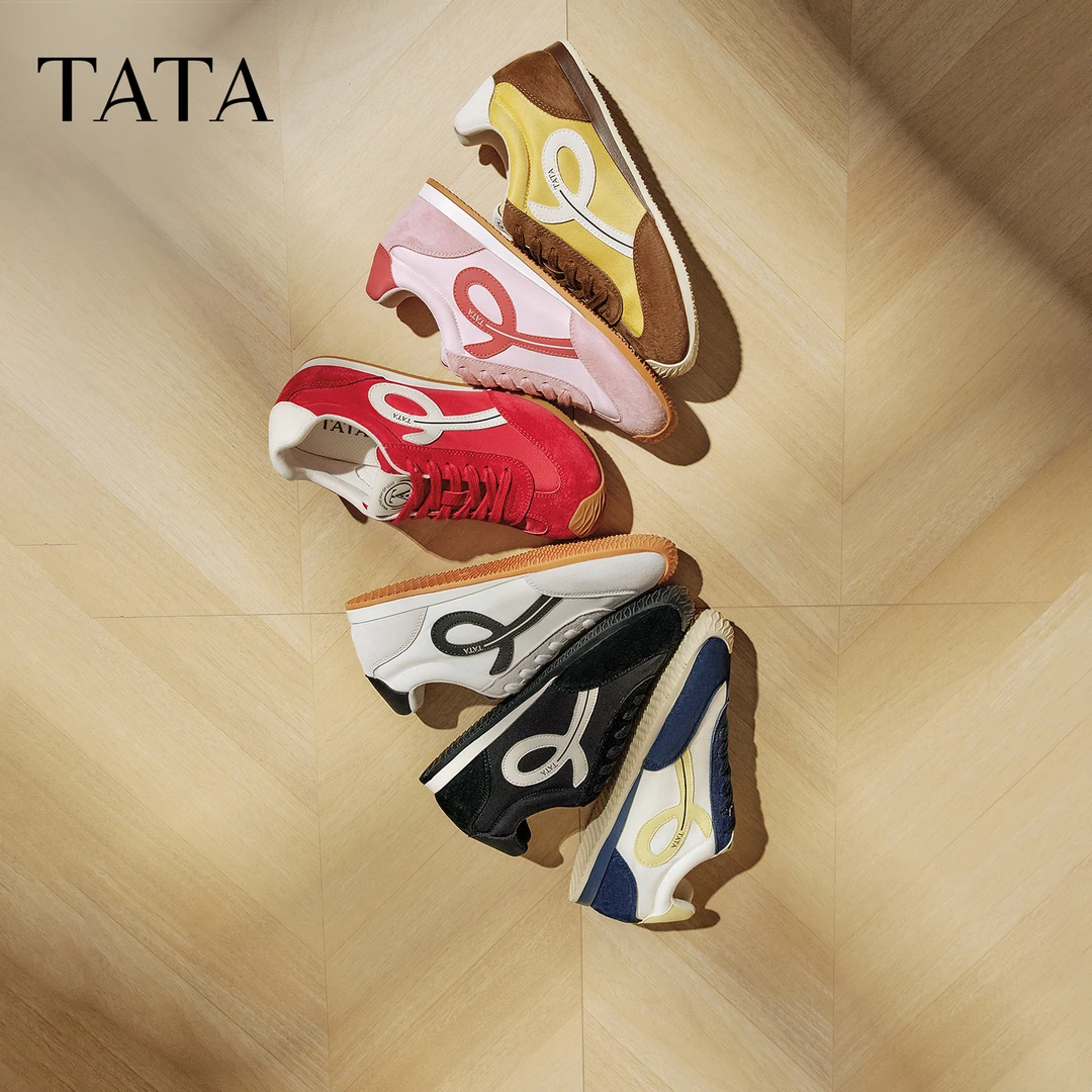 【他她TATA】休闲软底复古新款百搭防滑阿甘鞋EVN01CM5/GTX01CM5