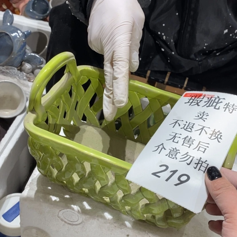 【闪购商品】摆件渡陶瓷摆件瑕疵特卖