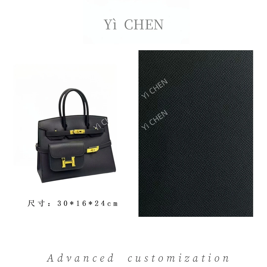 【Yì CHEN】XKY-1201-黑色 简约时尚女士新款轻奢单肩斜跨包