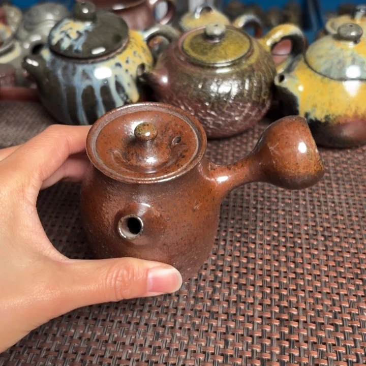 茶杯紫砂160 C养彩侧把