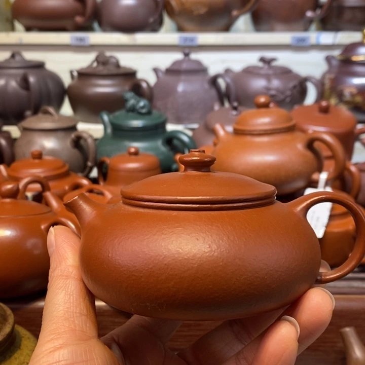 紫砂茶壶微瑕处理一把