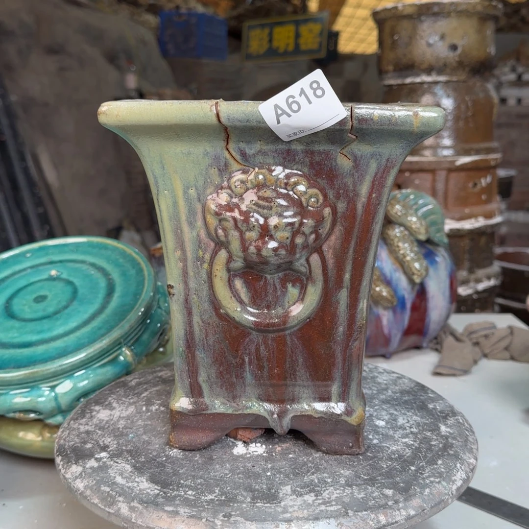 段泥花盆用****1618           瑕疵品