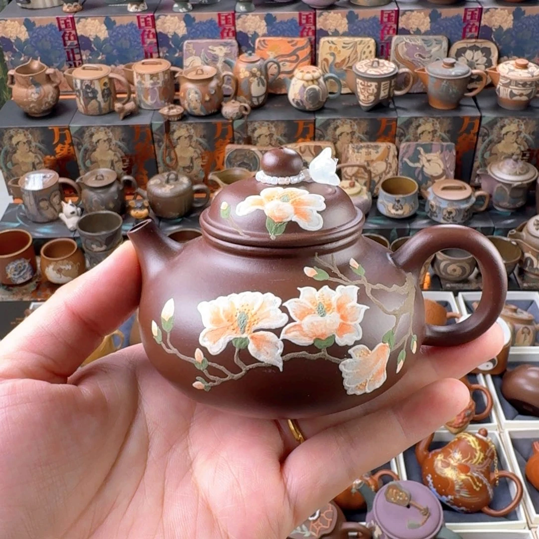 茶壶紫砂150cc原矿精工半手