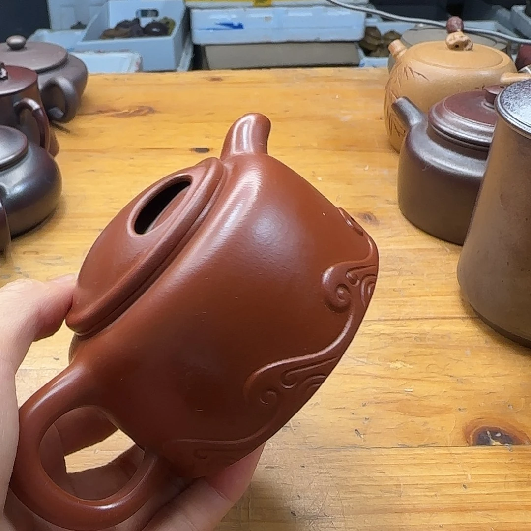 紫砂茶壶民间手艺人全手工制作