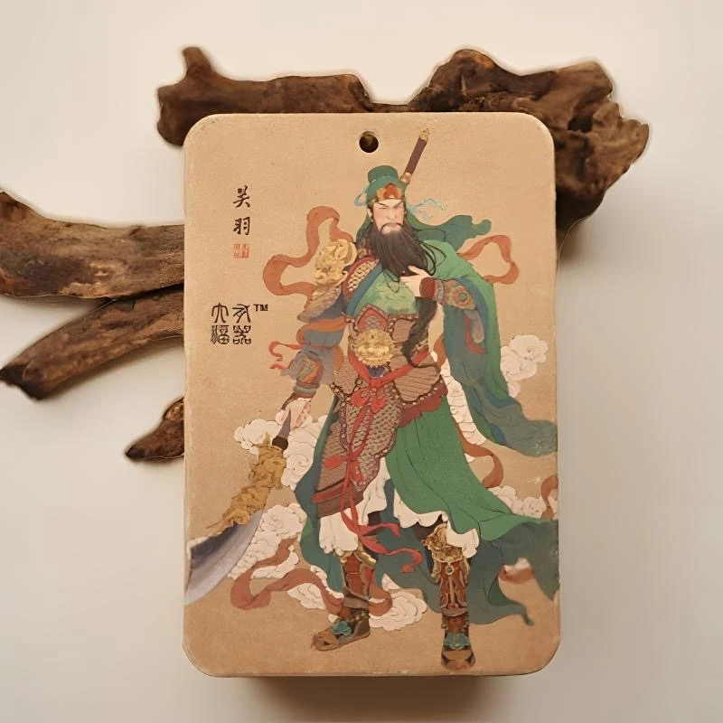 忠佑天香关羽系列白玉兰香车载家居衣橱书签扩香香薰片香片