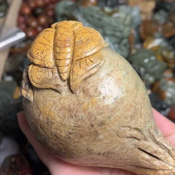 岫岩河磨玉（透闪石质玉）未镶嵌挂件