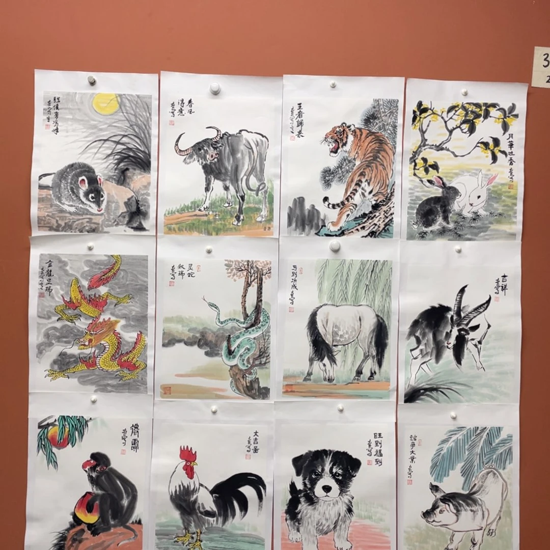 国画16.8平尺国画作品