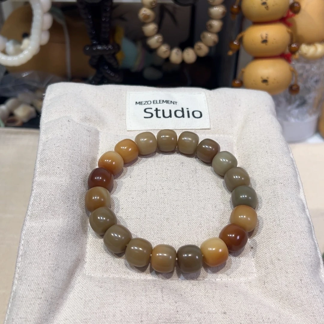 菩提根/象牙果吊坠中场浮力 菠萝包 中暇 卡12.5