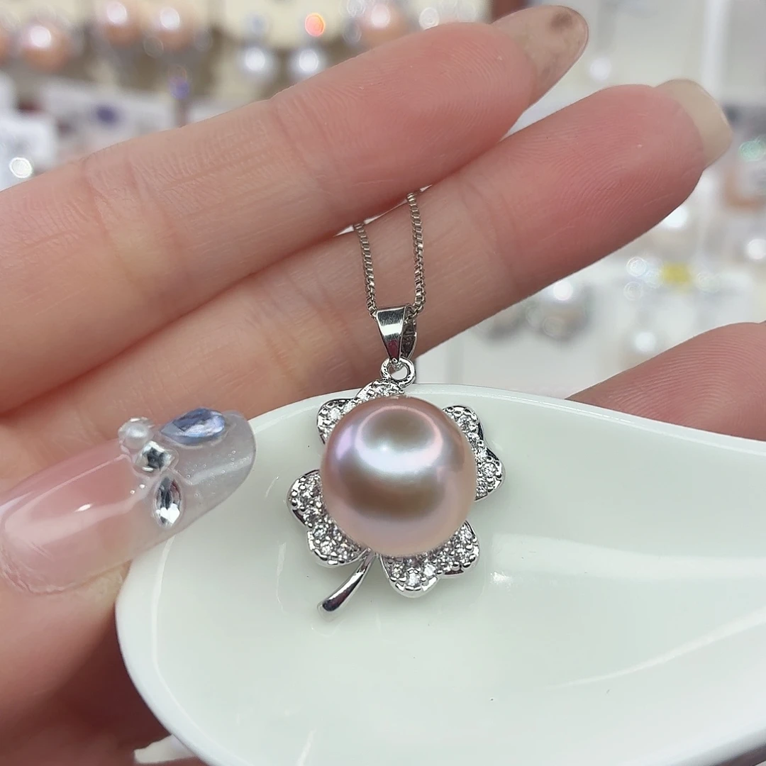 淡水珍珠颈饰合金