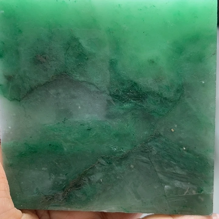 定制石英质玉定制天然非洲翠手镯