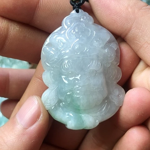 翡翠未镶嵌颈饰天然缅甸翡翠a货