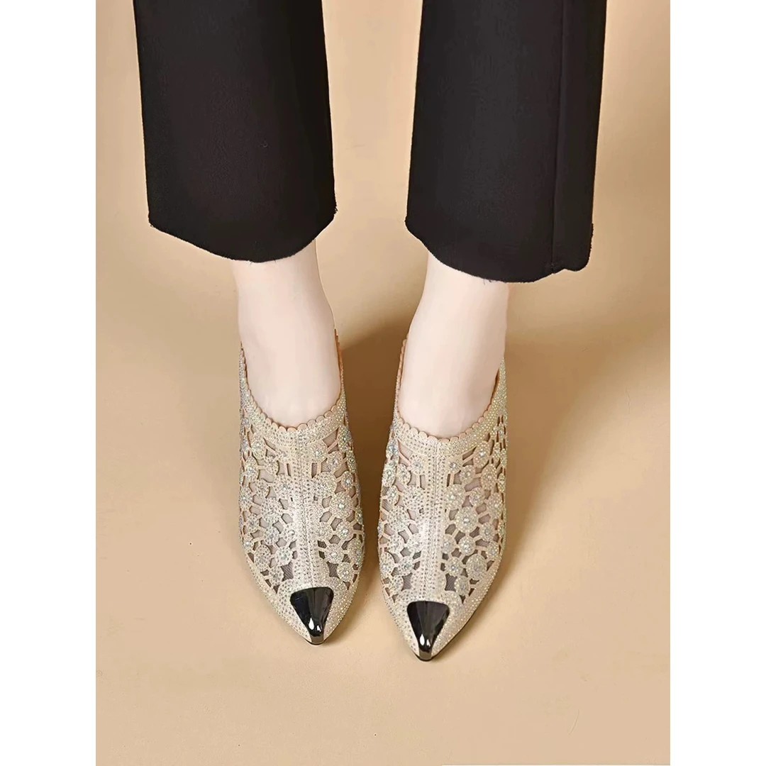 新款英伦风舒适羊皮高跟1818