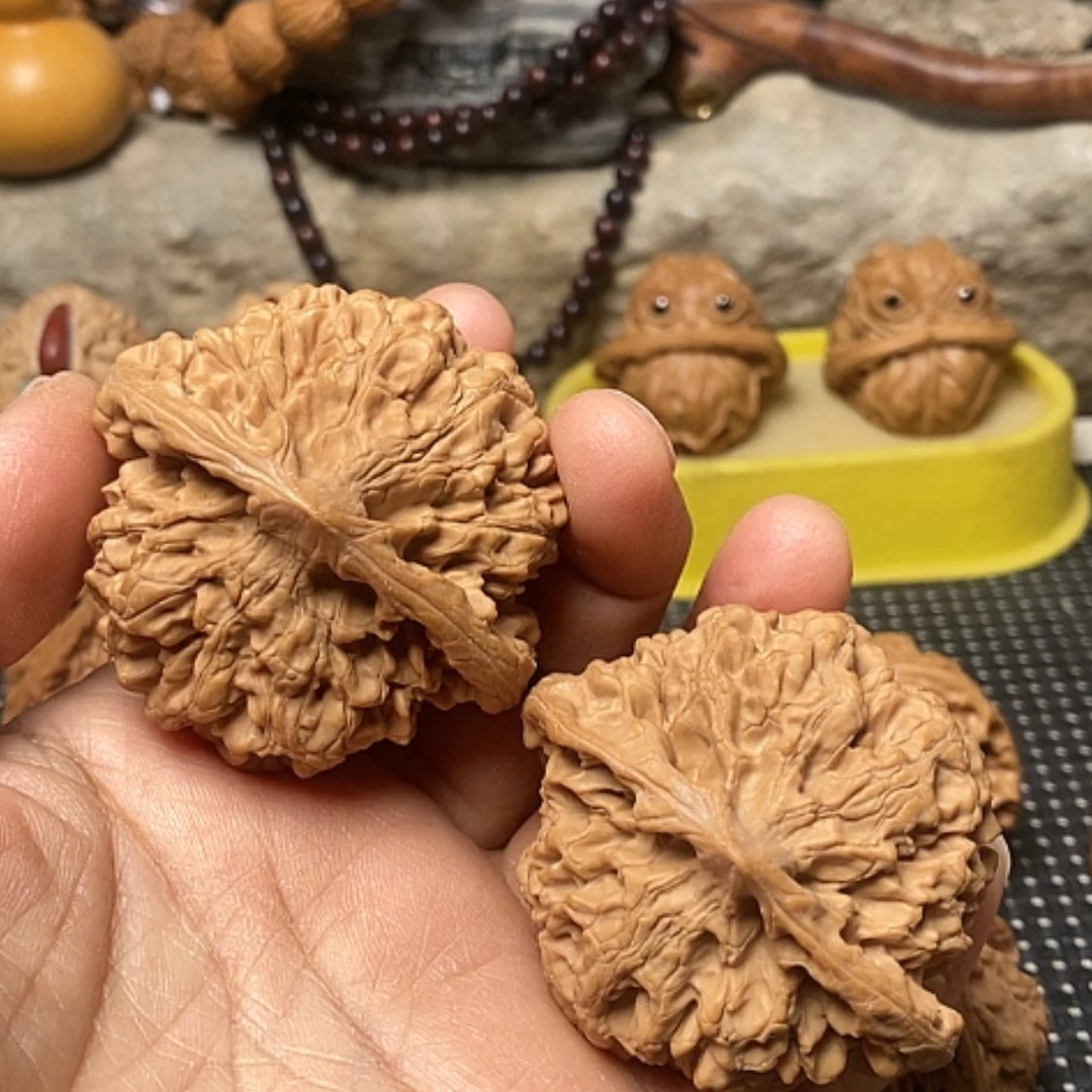 【闪购商品】把件文玩核桃矮壮53官帽