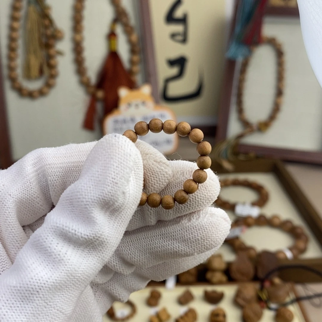 檀香木其他金***?印度迈索尔老山檀全品戒指