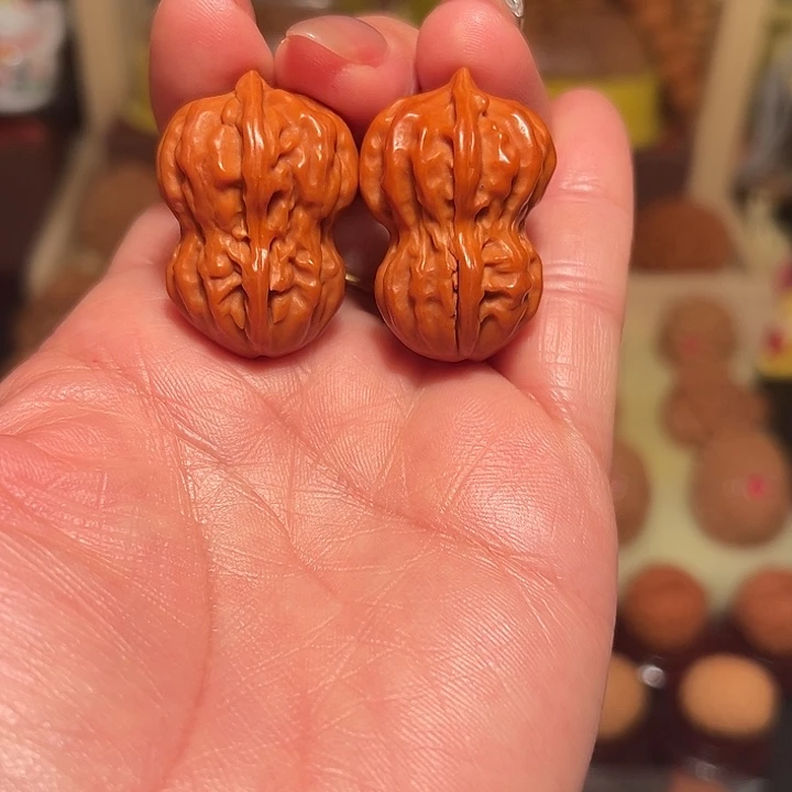 桃核把件精品核桃35尺