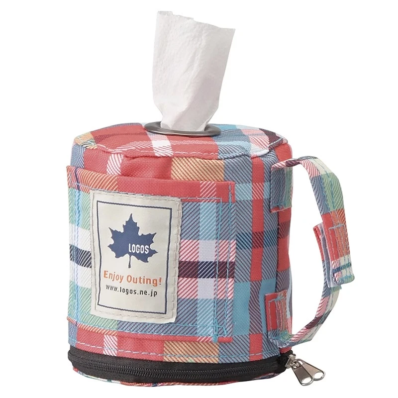 日本Logos户外露营车载防潮防水防污迹卷纸架卷纸筒纸巾盒卷纸