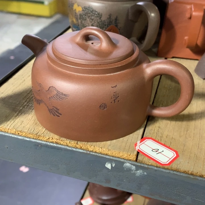 紫砂茶壶原矿手工148